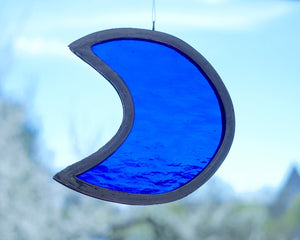 Stained glass decoration "Moon"